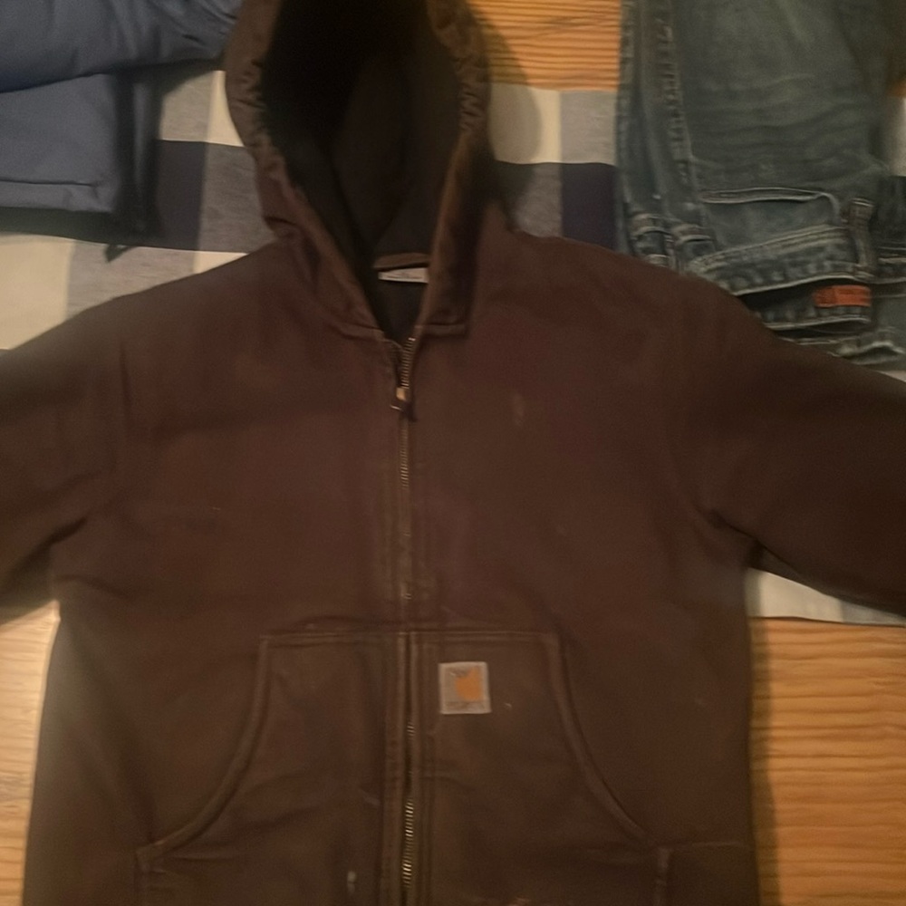 Boys size 10-12 carhartt coat